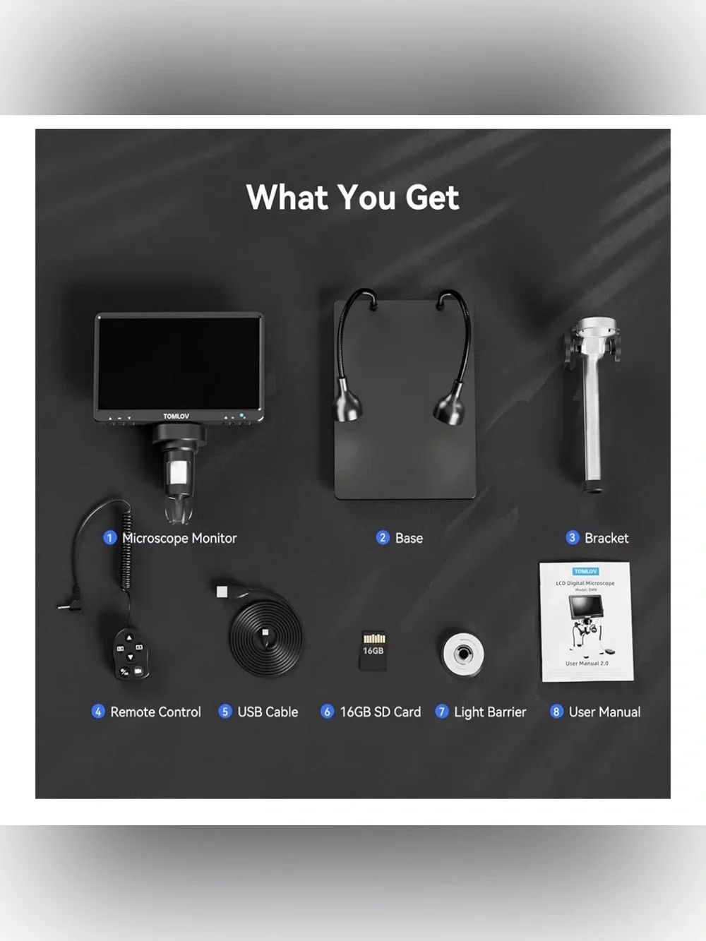 TOMLOV digital microscope